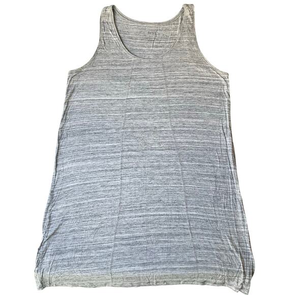 Gilligan & Omalley Women Sleepwear Soft Dress size L Sleeveless KneeLength Gray - Picture 1 of 7